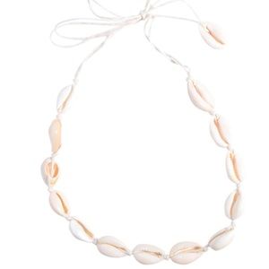 shell choker necklace